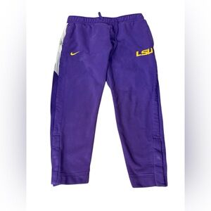 LSU Tigers Nike Player Worn Fleece Lined Pants #99 XXL